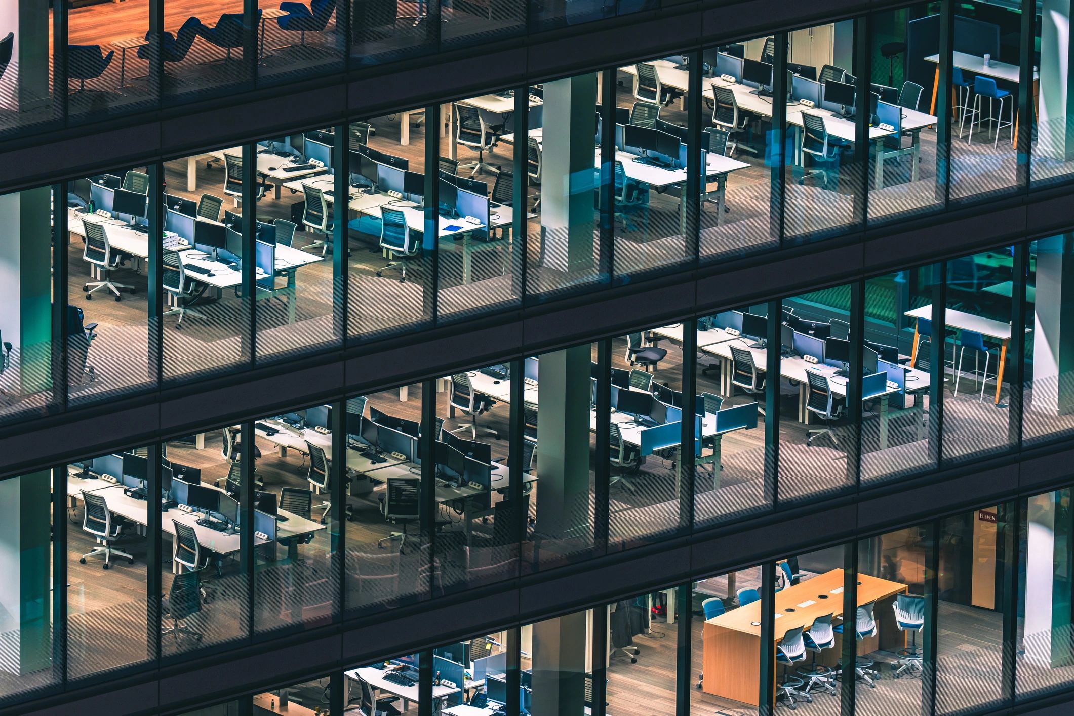UK business energy modern office