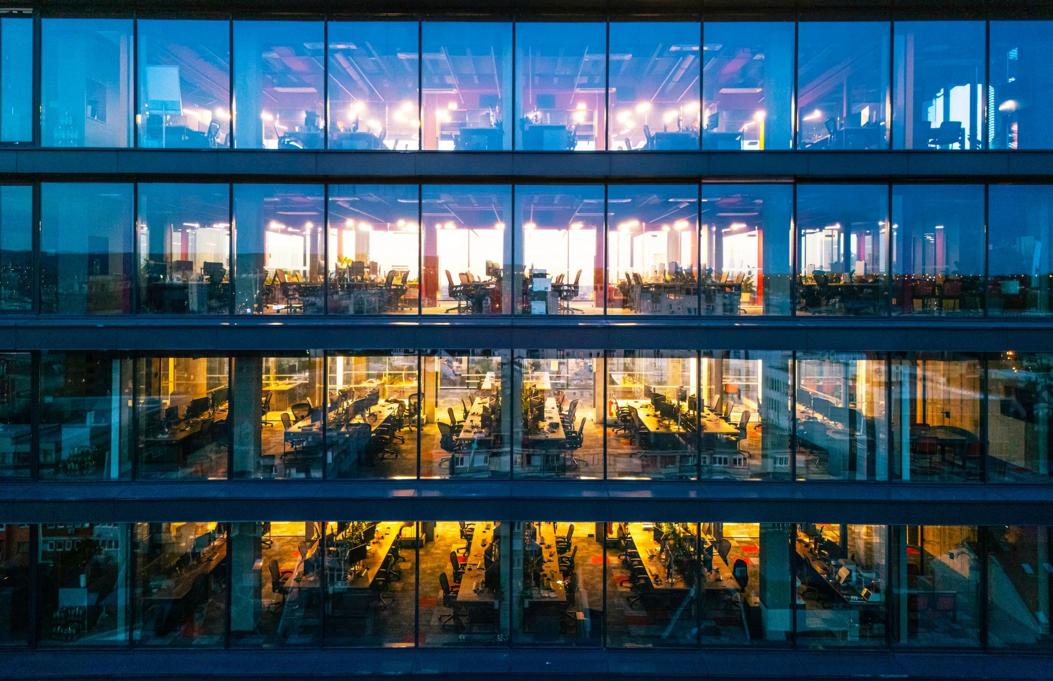 UK business energy modern office